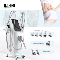 Mașină de slăbit cu criolipoliză cu mânere duble